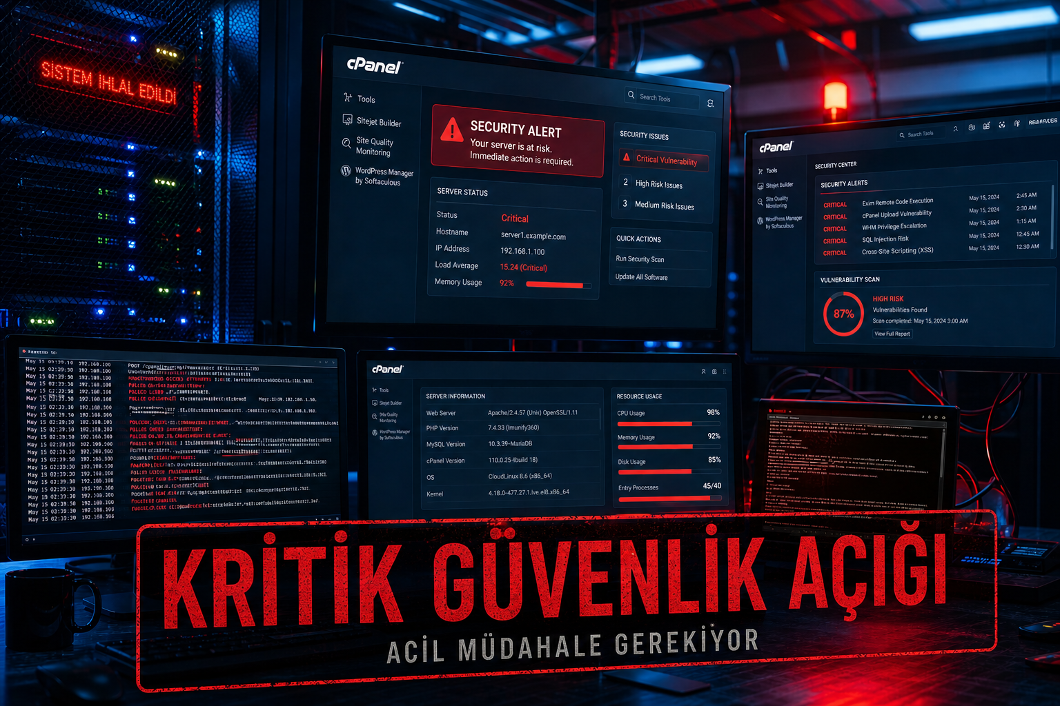 cPanel Kritik Açığı CVE-2026-41940: Web Sunucuları İçin Büyük Tehdit (2026 Güncel)