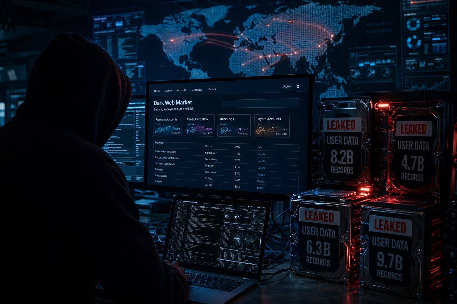 Milyonlarca Kullanıcının Verisi Dark Web’de Satışta (2026 Güncel Veri Sızıntısı Krizi)