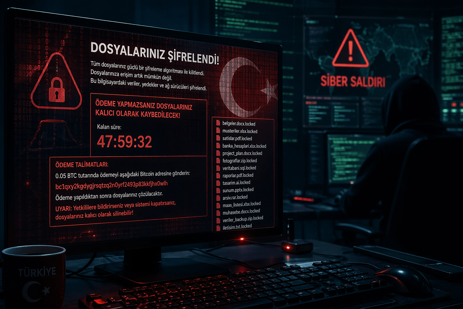Türkiye’yi Hedef Alan JanaWare Fidye Yazılımı Ortaya Çıktı